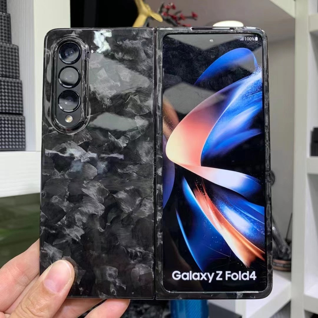 YTF-Carbon Fiber Case For Samsung Galaxy Z Fold - Premium Mobile Phone Cases from Dressmycell.com - Just $44.00! Shop now at Dressmycell.com YTF-Carbon Fiber Case For Samsung Galaxy Z Fold - Premium Mobile Phone Cases from Dressmycell.com - Just $44.00! Shop now at Dressmycell.com